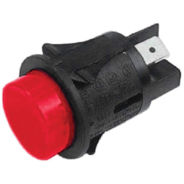 Push Button Switch, MOM, RED Cap, SP, Push Button, Keyboard PUSHBUTTON SWITCHES - SP6014C1R0000