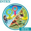 Intex 57510NP Flying Disc Toss Game, Multi