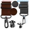 ZINZ 75" Shoulder Strap with Fixed Pad and Dual Balanced Buckles，Brown
