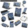 Personalized The Starry Night (Van Gogh 1889) Keyboard Wrist Rest