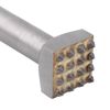 16 Tip Bushing Tools For Concrete Stone, Square Head Bushing Bit Hammer Chisel Drill Bit 10mm Shank