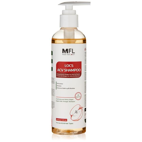 Made For Locs Vegan Apple Cider Vinegar Shampoo | 8 oz