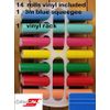 Storage Rack 14 Vinyl Rolls storage 14 roll oracal 651 included sign plotter