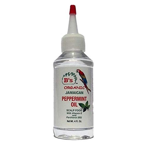 B's Organic Jamaican Peppermint Oil 4 Oz