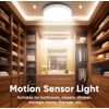 Rechargeable Closet Lights Motion Sensored, Battery Operated Ceiling Multicolor