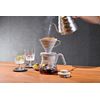 HARIO Kit V60 Light Grey Glass and PP 1-4 Cups