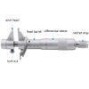 Internal Micrometer, Internal Micrometer, Inner Micrometer, 5mm-30mm/0.01mm Precision, Internal Micrometer Inner Diameter Measuring Tool with Wrench Calibration Ring
