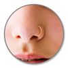 Extra Thin Small 0.5mm Nose Ring Diameter 6mm(gold nose ring) for women