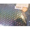 Dichroic Glass:CBS 90 COE Dot #3 Pattern on Thin Clear- 3"Sq