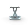 W4 Sprung Static Caravan Door Retainer Catch