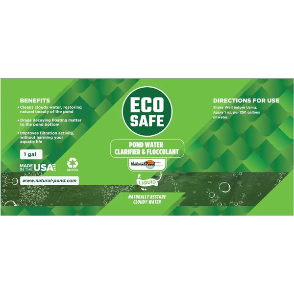 NaturalPond™ EcoSafe Water Clarifier and Flocculant
