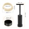 sourcing map G9 Light Socket Rings Lamp Shade Holder Adapter Ring Replacement with Removal Tool, 1 Set