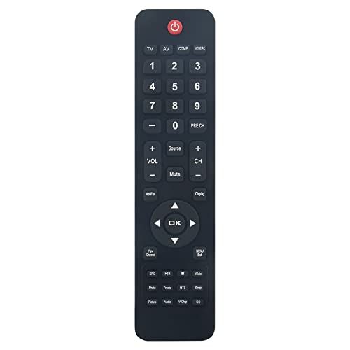 PERFASCIN Replace Infrared Remote Control Fit for AOC 098GR7BD2NEACD LE24H067 L32W063 LE22H067 LE19W037 LE24H067 LE19W037 LCD TV