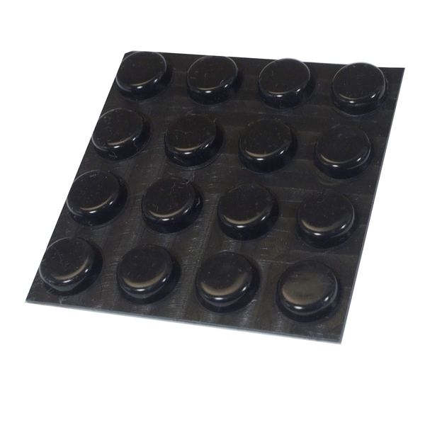 vitalcrew suberi Stop Rubber Feet with Glue, 16 Pcs