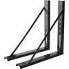 Truck Underbody Tool Box Mounting Brackets Kit 18.5'' x 18'' For Trailer Storage