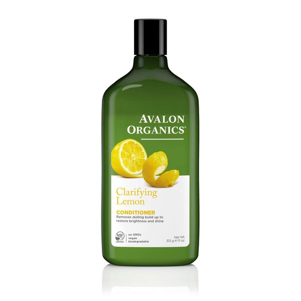 Avalon Organics Lemon Clarifying Conditioner, 11 -Ounce Bottle (Pack of 2)