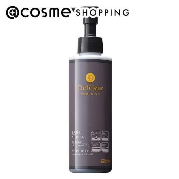 &quot;November 5th 10x points&quot; Meishoku Cosmetics DET Clear Bright &amp; Peel Peeling Jelly &lt;Charcoal type&gt; 180ml Gommage/Peeling @cosme