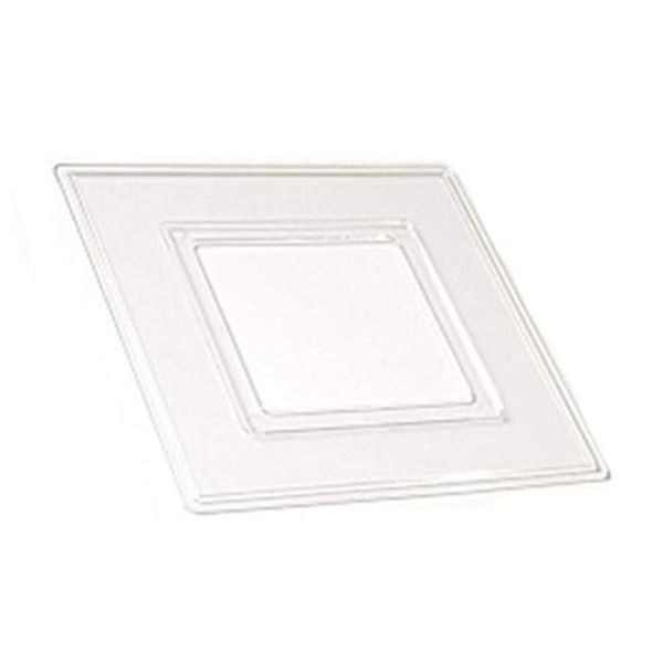2X Clear Single Light Switch Socket Finger Plates Surround Wall Protector Cover
