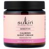 Calming Night Cream, Sensitive Skin Types,  4.06 fl oz (120 ml)
