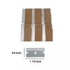 Sigle Edge Razor Blades for Scraper for Removing Labels, Decals, Etc. (100 PCS)