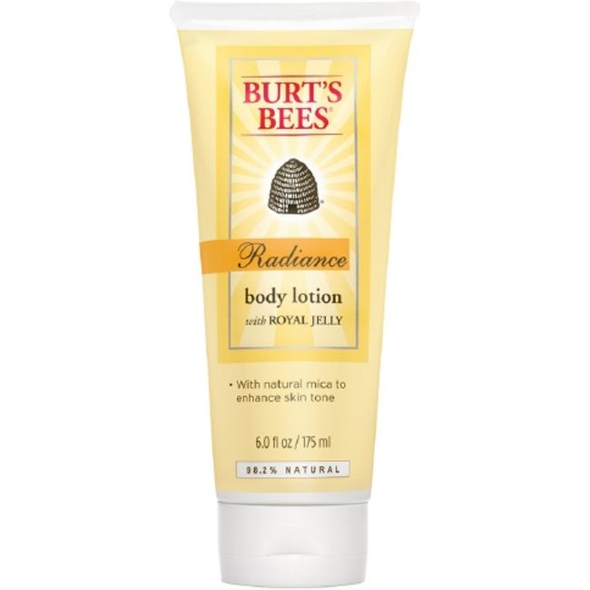 Burt's Bees Radiance Body Lotion with Royal Jelly 6 oz (Pack of 4)