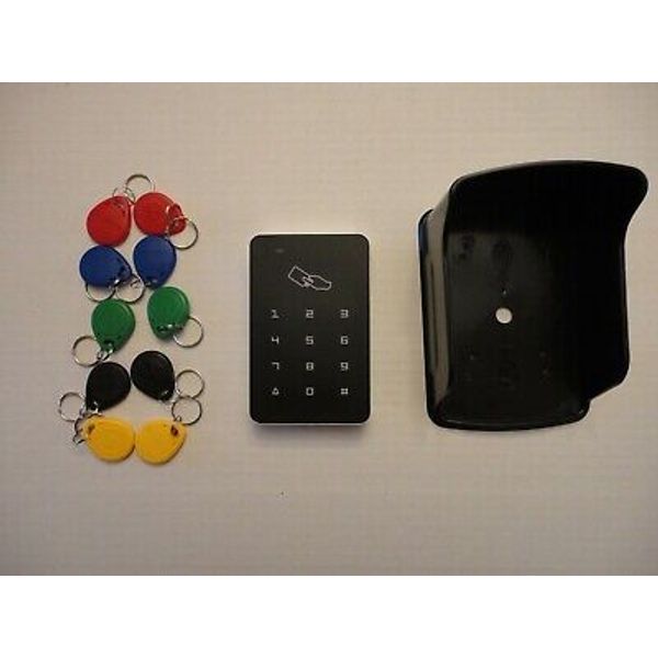 Gate Door Entry Access Control System Keypad Keyfob Rain Cover Kit Set Protector