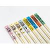 OSK Bamboo Safety Chopsticks Olaf Pattern Peanuts Green BB-6
