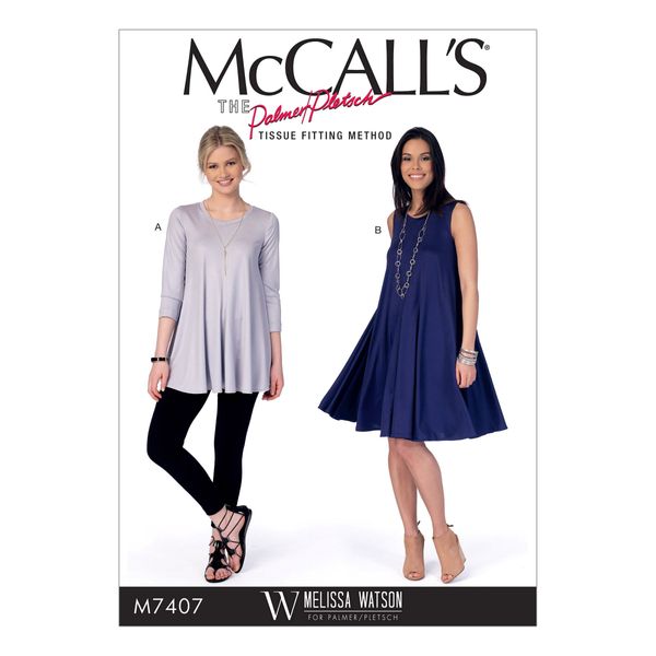 McCall's Patterns Misses' Top and Dress