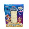 Easter Rice Krispies Marshmallow Flavored Bunny, Solid White Chocolate Gift Bask