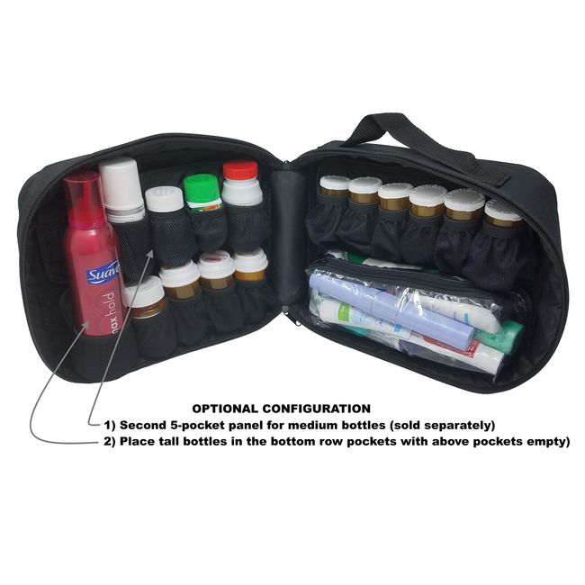 Pill Bottle Organizer, Medicine Bag Storage Medication Pill Box