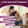 Liver Support Gummies - Organic Liver Supplement w/Milk Thistle Immune Support~