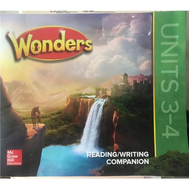 【上海外文】Reading Wonders 2020 Grade 4 Reading/ Writing Companion Units 3 and 4