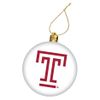 Temple University Holiday Christmas Ornament