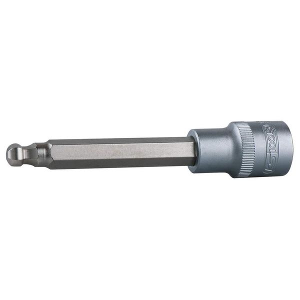 KS Tools 1/2 Inch Bit Socket Hexagon Socket with Ball Head Long 14 mm 200 mm