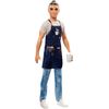 Ken Barista Doll, Broad, Wearing Café Apron