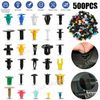 50PCS Mixed Auto Door Panel Clips Fixing Fastener Car Interior Trim Rivet
