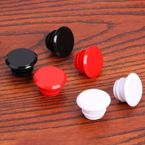 TPC Bicycle Handlebar End Bar Cap Plugs Set of 4 (Red)