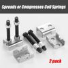 4 Pack Coil Spacers,2-Way Adjustable Lift or Lower Spring Spacer Coil Spring Com