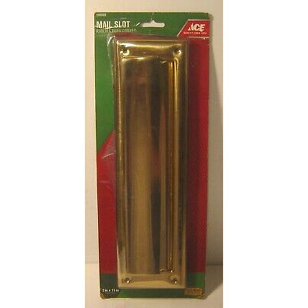 ACE Solid Brass MAIL SLOT 2" X 11" #5300488 NEW in Open Package!!!