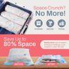 20 Pack Vacuum Storage Bags with Electric Pump (4 Jumbo/4 Large/ 4 Medium/