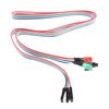 10 X ATX PC Computer Case Motherboard Power Cable Switch On/Off/Reset with LED