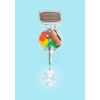 Kikkerland Solar Powered Rainbow Maker – Prism Suncatcher, Fun Home Window Decor – Unique Gift for Christmas & Birthdays – Single Crystal
