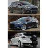 For 2012-18 Ford Focus Hatchback Window Visor Rain Guards Shade Wind Deflectors