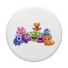 Niedliche Monster oder Aliens Friends Cartoon-Figuren PopSockets mit austauschbarem PopGrip