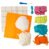 Boye Latch Hook Pillow Project Pack, Multicoloured