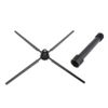 Milageto Foldable Portable Flute Stand Dot Holder