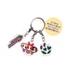 Powerpuff Girls 3 Row Acrylic Key Chain