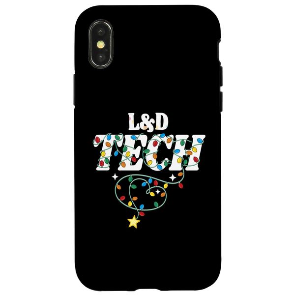 iPhone X/XS L&D Tech Christmas Labor and Delivery Technologist Squad Case