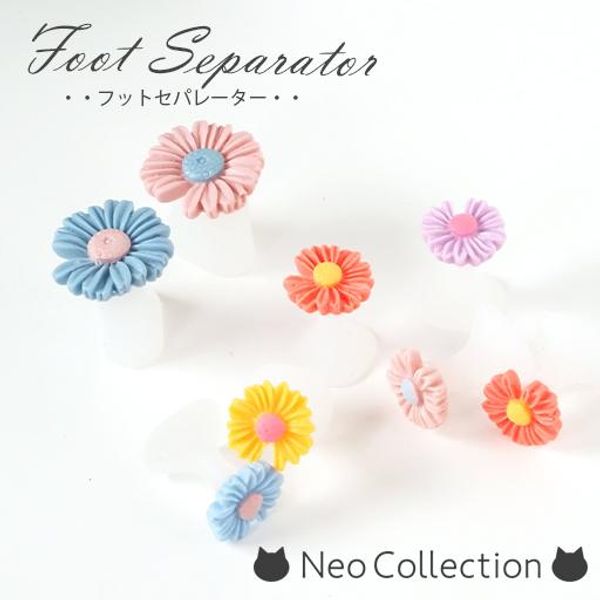 Nails Foot Separator Flower Toe Separator Gel Nails Foot Nails Self Nails